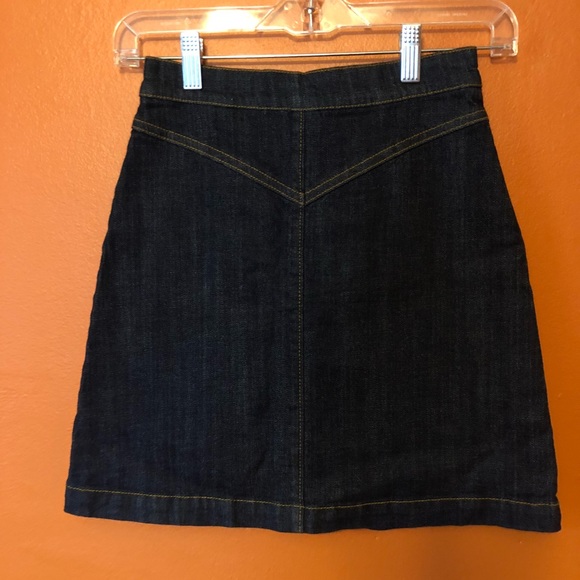 NWOT H&M High Waisted Button Up Jean Denim Skirt - Picture 4 of 6